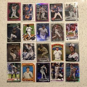20 Rookie Baseball Cards Jazz Chisholm Nolan Gorman Seiya Suzuki Andrew Vaughn